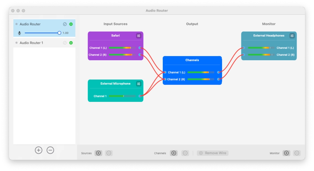 Audio Router App